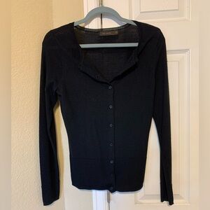 The Limited Black Knit Cardigan